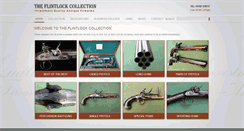 Desktop Screenshot of flintlockcollection.net